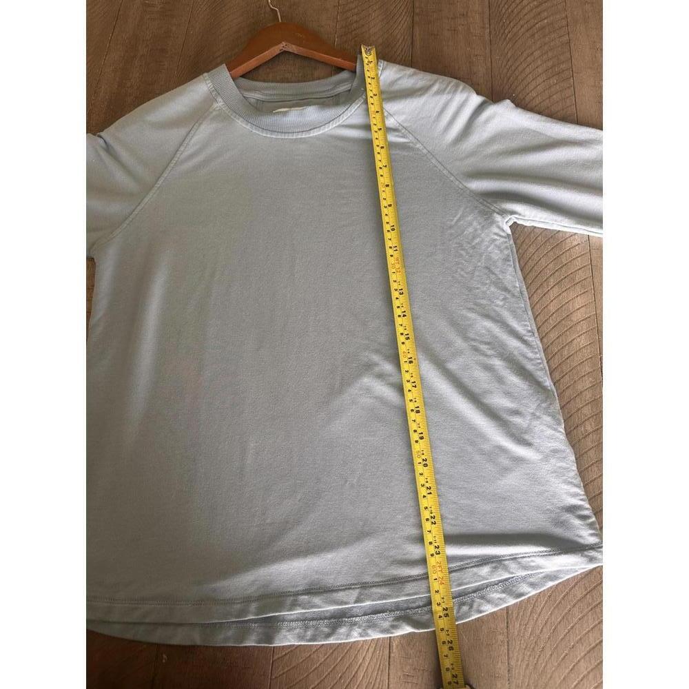 LAKE Blue Crewneck Long Sleeve Sweatshirt Women’s XS FLAWED - Picture 10 of 10